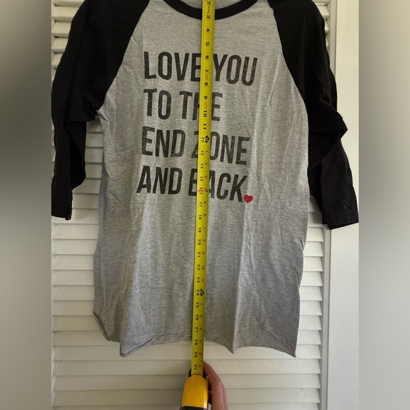 Football Raglan Tee 3/4” - Picture 5 of 7